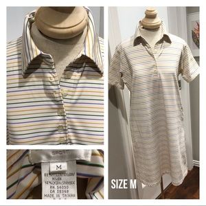 JONES NY Collared Shirtdress Size M